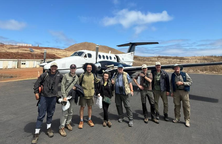 Pioneros en la conexión aérea con Juan Fernández